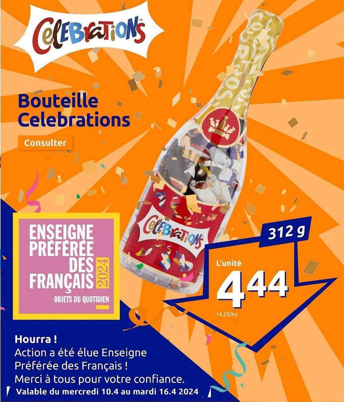 Bouteille Celebrations