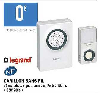 carillon sans fil legrand