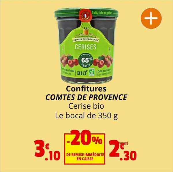 confitures comtes de provence