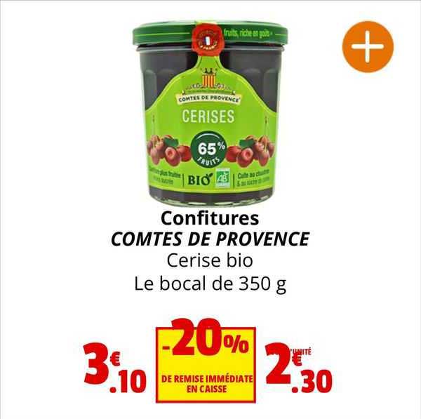 confitures comtes de provence