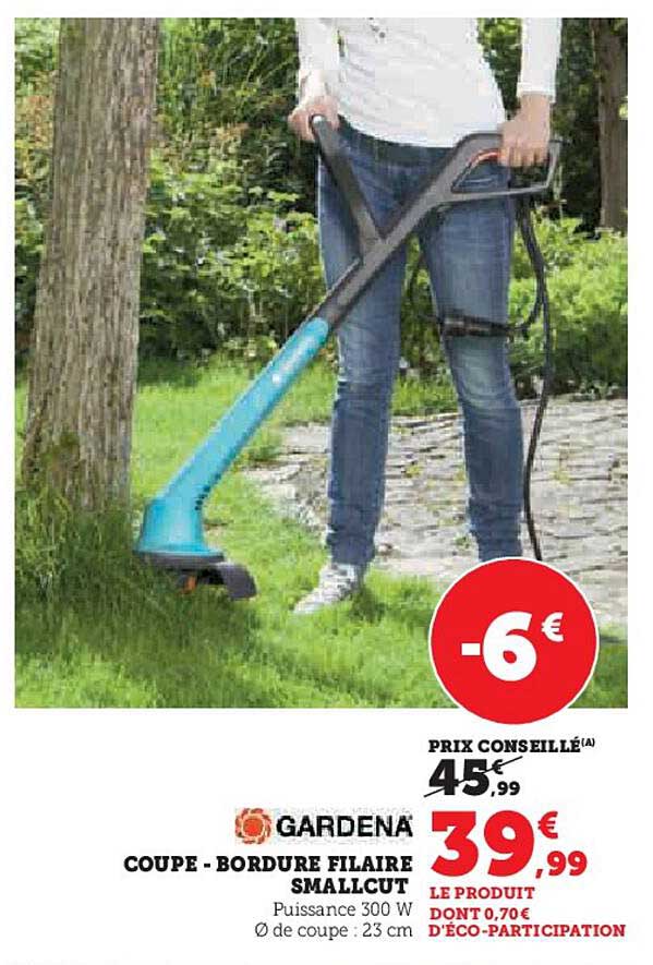 coupe-bordure filaire smallcut gardena
