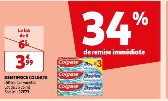 Dentifrice Colgate