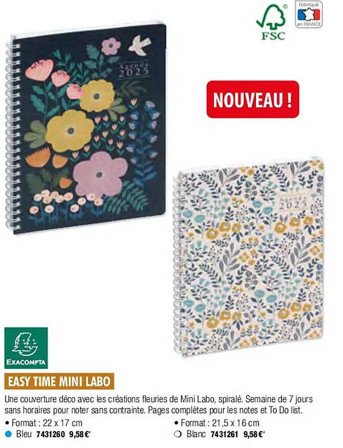 easy time mini labo exacompta
