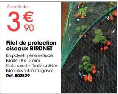 Filet De Protection Oiseaux Birdnet