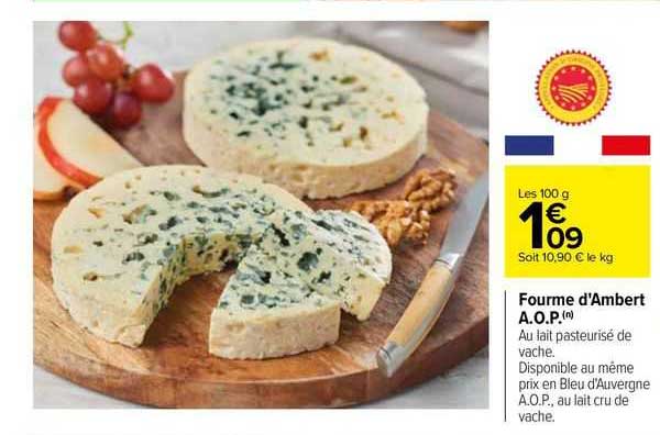 fourme d'ambert a.o.p.