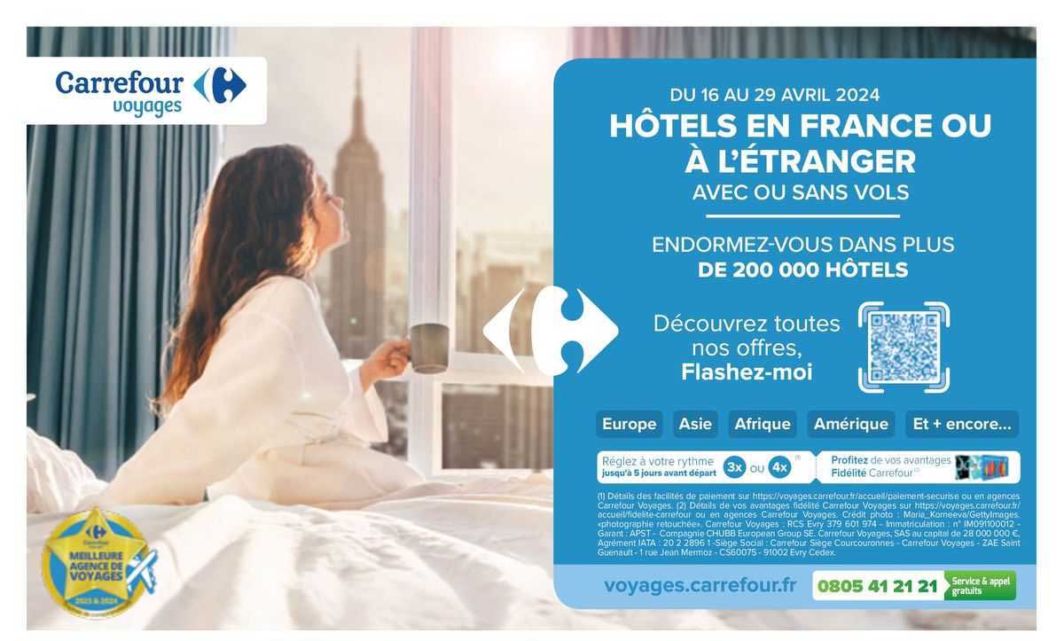 hôtels en france ou à l'étranger avec ou sans vols