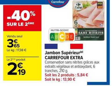 jambo supérieur carrefour extra