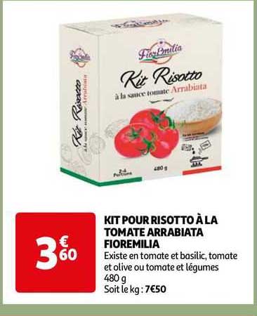 Kit Pour Risotto à La Tomate Arrabiata Fioremilia