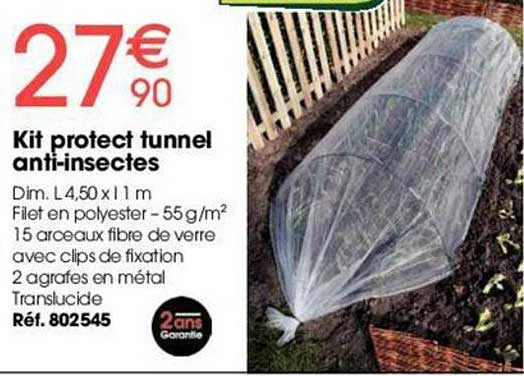kit protect tunnel anti-insectes