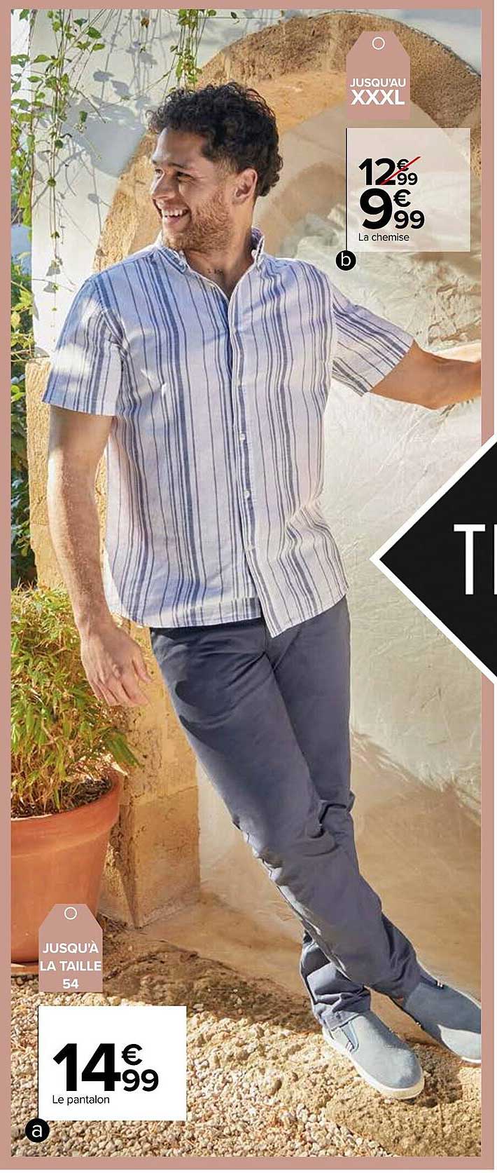 La Chemise, Le Pantalon Tex