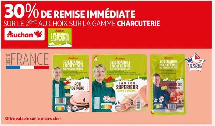 La Gamme Charcuterie Auchan, Auchan Solidaires