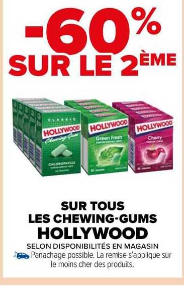 Les Chewing-gums Hollywood