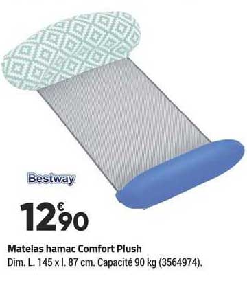 matelas hamac comfort plush