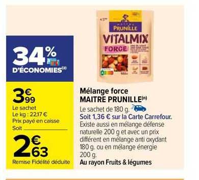 Mélange Force Maître Prunille