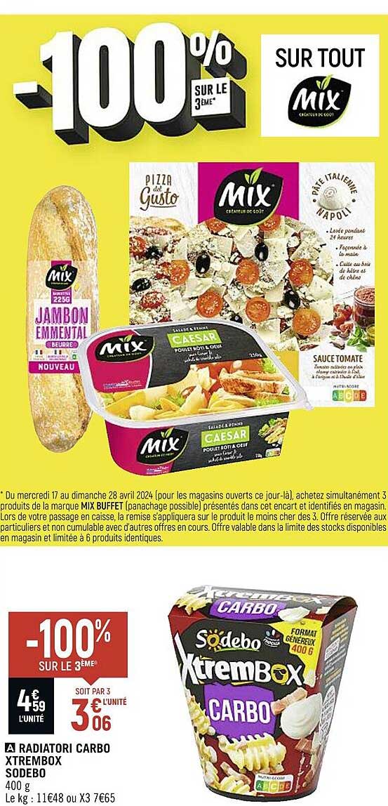 mix, radiatori carbo xtrembox sodebo