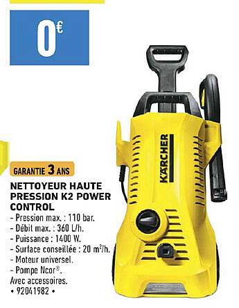 nettoyeur haute pression k2 power control kärcher