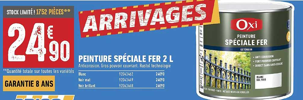 peinture spéciale fer 2 l oxi
