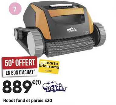 robot fond et parois e20 dolphin