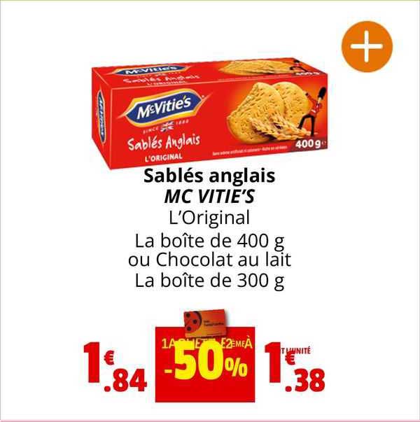 sablés anglais mc vitie's