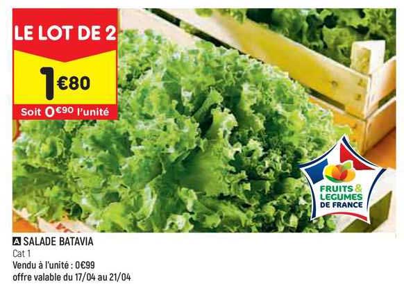 Salade Batavia