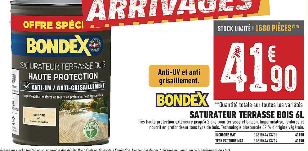 Saturateur Terrasse Bois 6 L Bondex