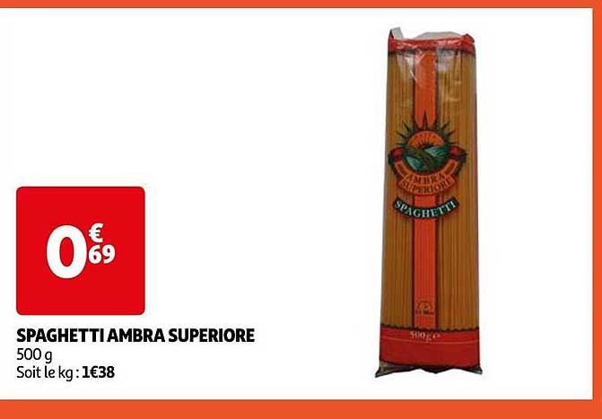 spaghetti ambra superiore