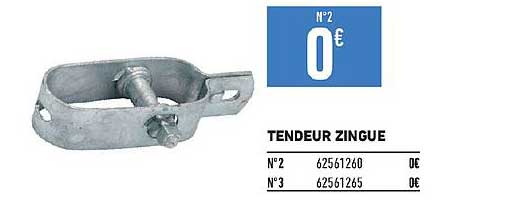 tendeur zingue