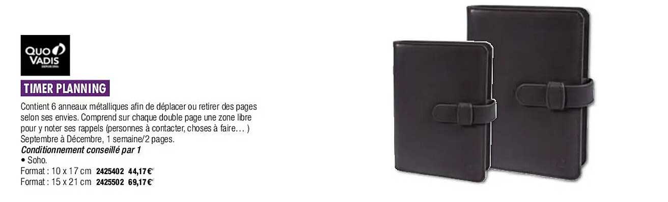 timer planning  quo vadis