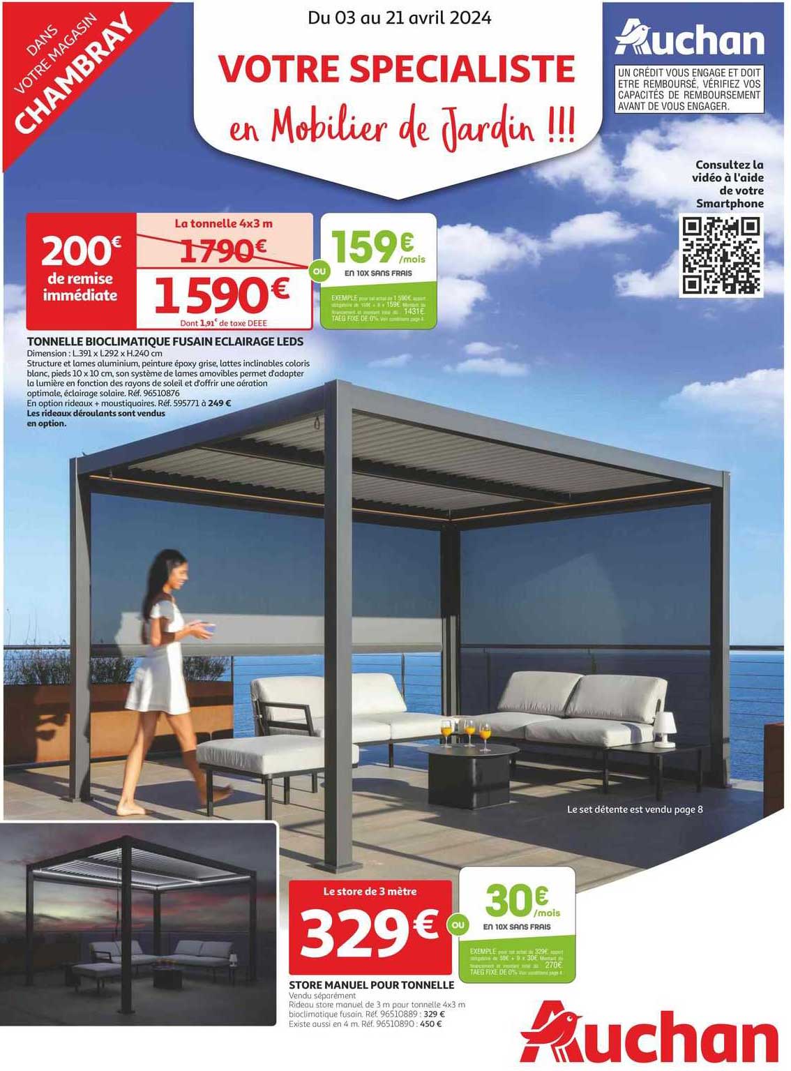 Tonnelle Bioclimatique Fusain éclairage Leds, Store Manuel Pour Tonnelle