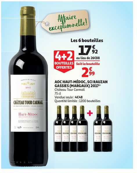 aoc haut-médoc , sci rauzan gassies (margaux) 2017