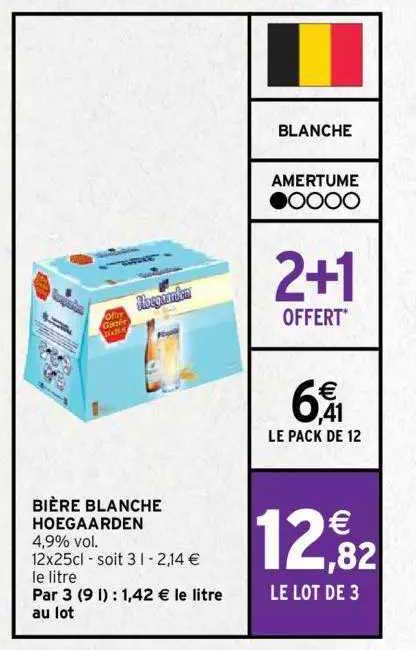 Bière Blanche Hoegaarden