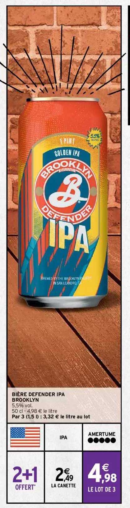 bière defender ipa brooklyn