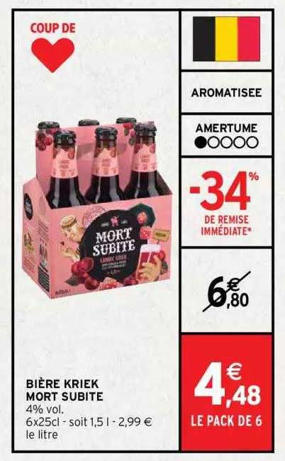 bière kriek mort subite