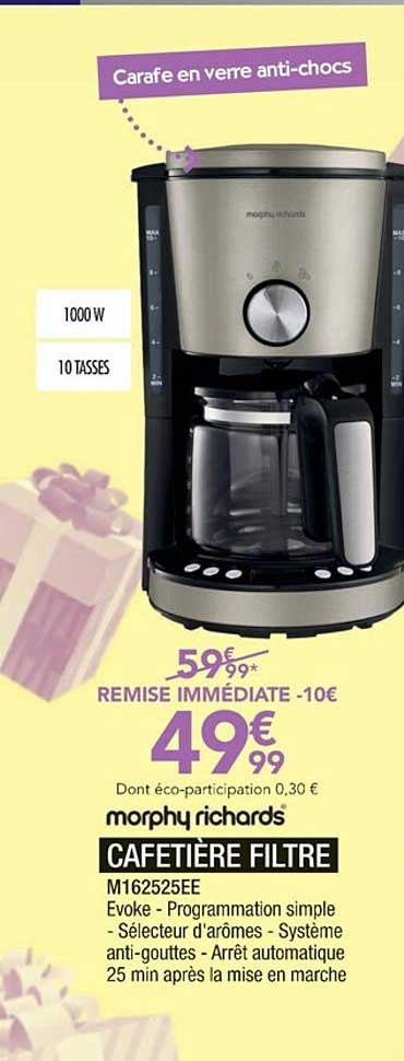 Cafetière Filtre Morphy Richards
