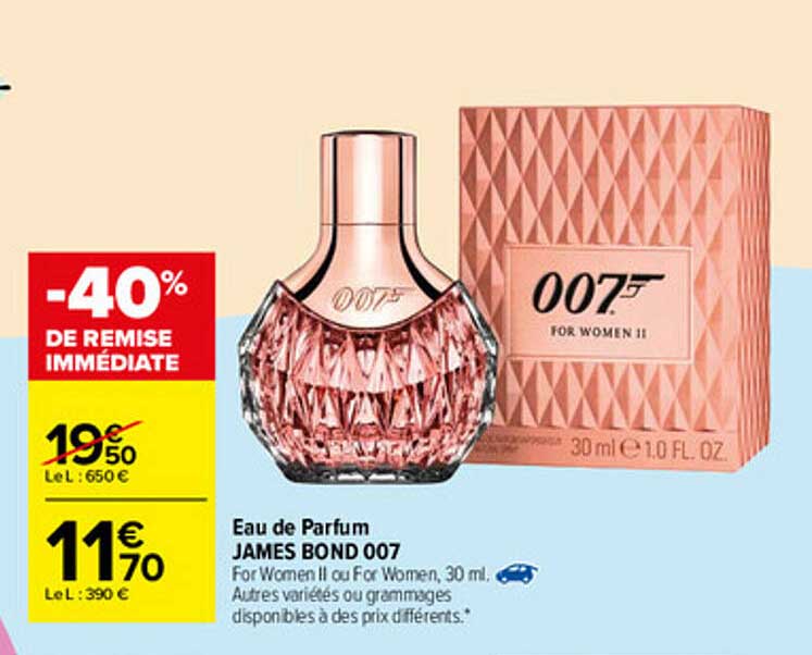 eau de parfum james bond 007