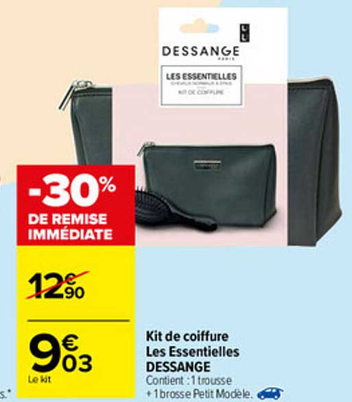 kit de coiffure les essentielles dessange