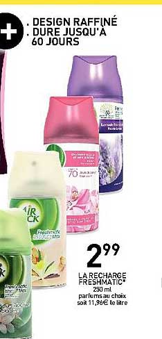 la recharge freshmatic air wick