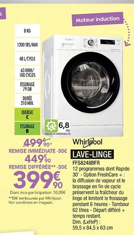 lave-linge whirlpool