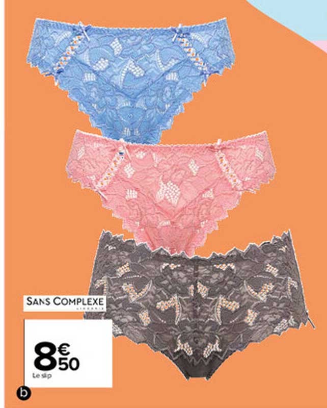 le slip sans complexe