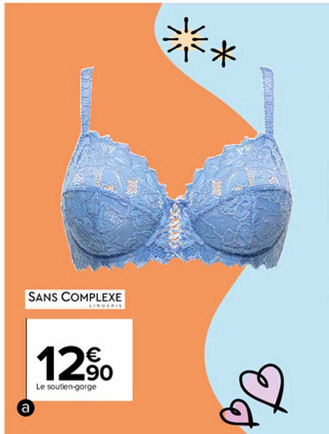 le soutien-gorge sans complexe