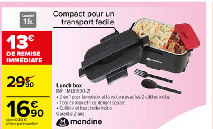 Lunch Box Mandine
