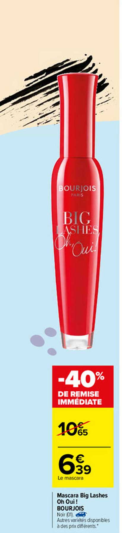 Mascara Big Lashes Oh Oui! Bourjois