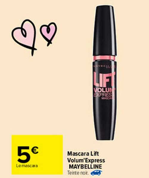 mascara lift volum'express maybelline