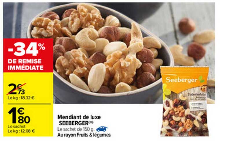 mendiant de luxe seeberger