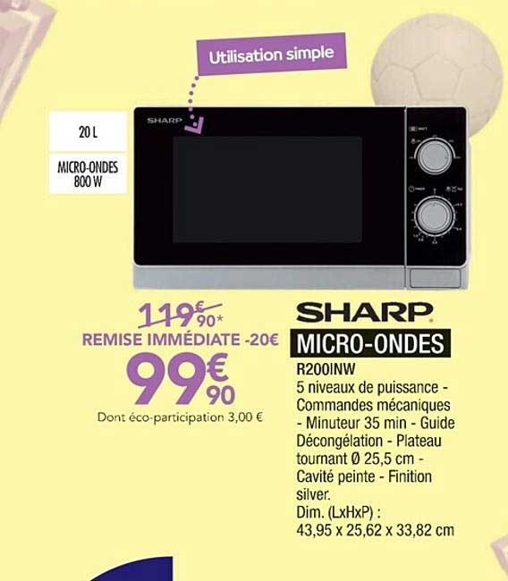micro-ondes sharp