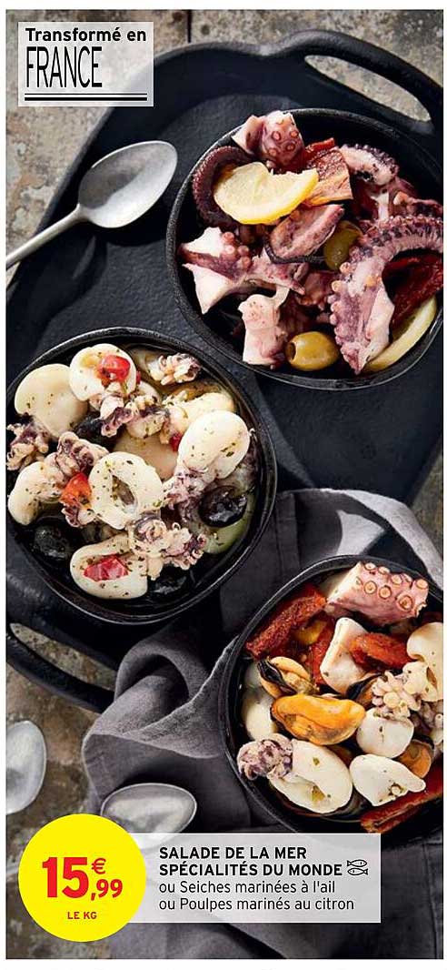 Salade De La Mer Spécialités Du Monde