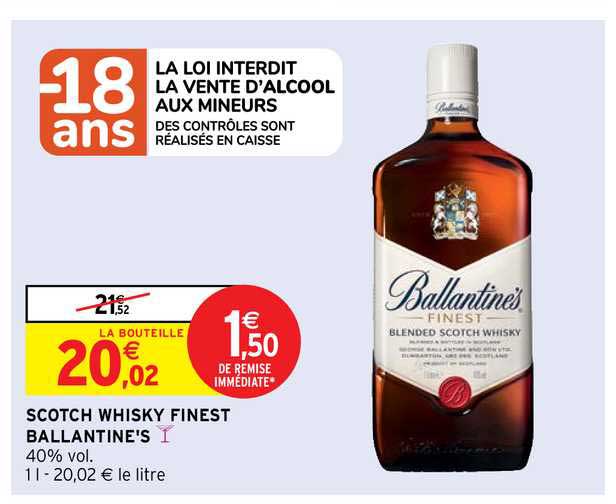 Scotch Whisky Finest Ballantine's