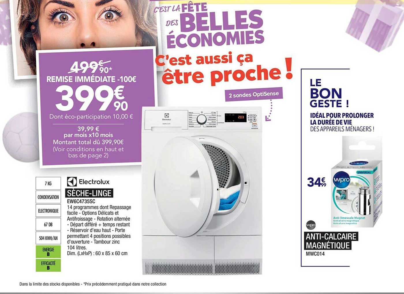 sèche-linge electrolux