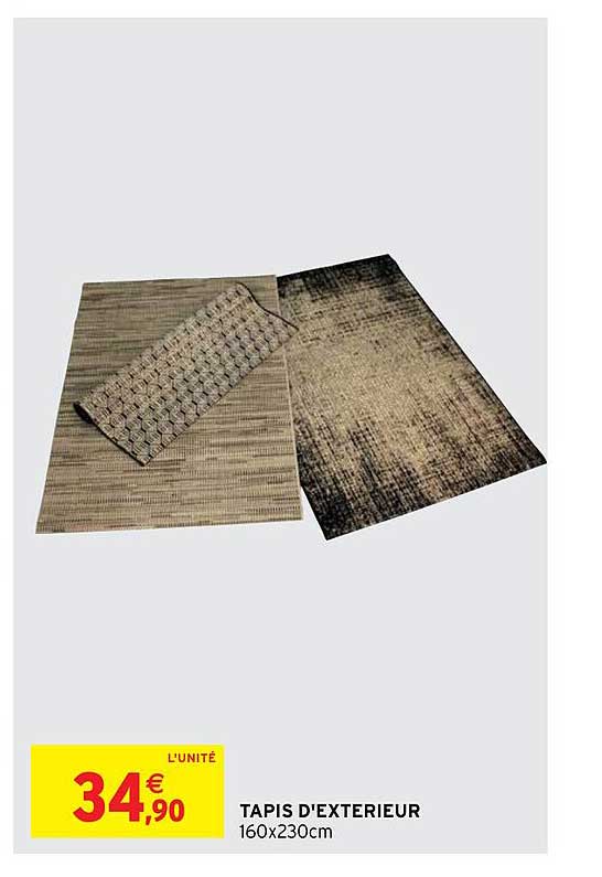 tapis d'extérieur