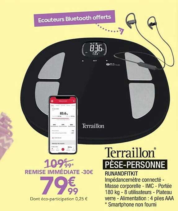 terraillon pèse-personne